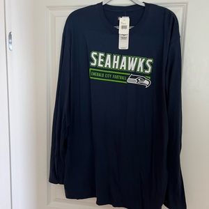 NFL Pro Seahawks crew neck long sleeve T-shirt
